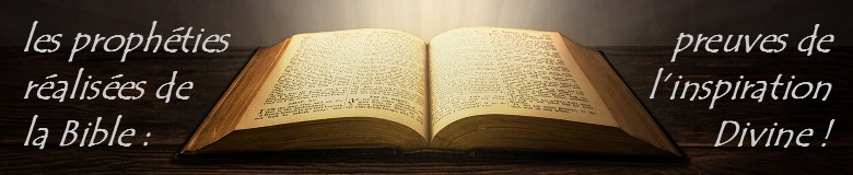 Les prophéties de la Bible