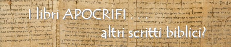 i libri apocrifi
